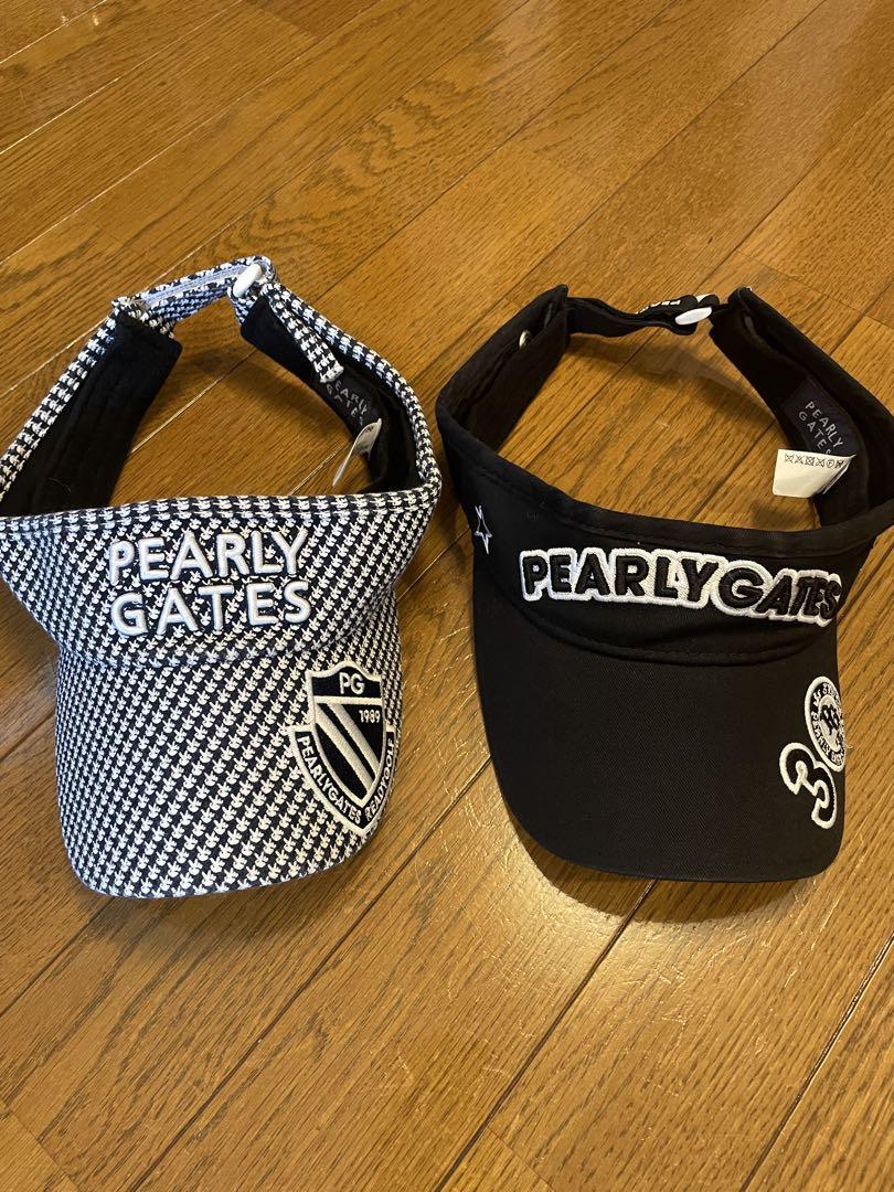 PEARLY GATES バイザー２点
