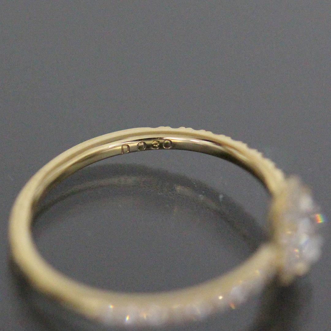 アーカー ヴィヴィアンローズ リング 6号 ダイヤ0.3ct 750 E0486