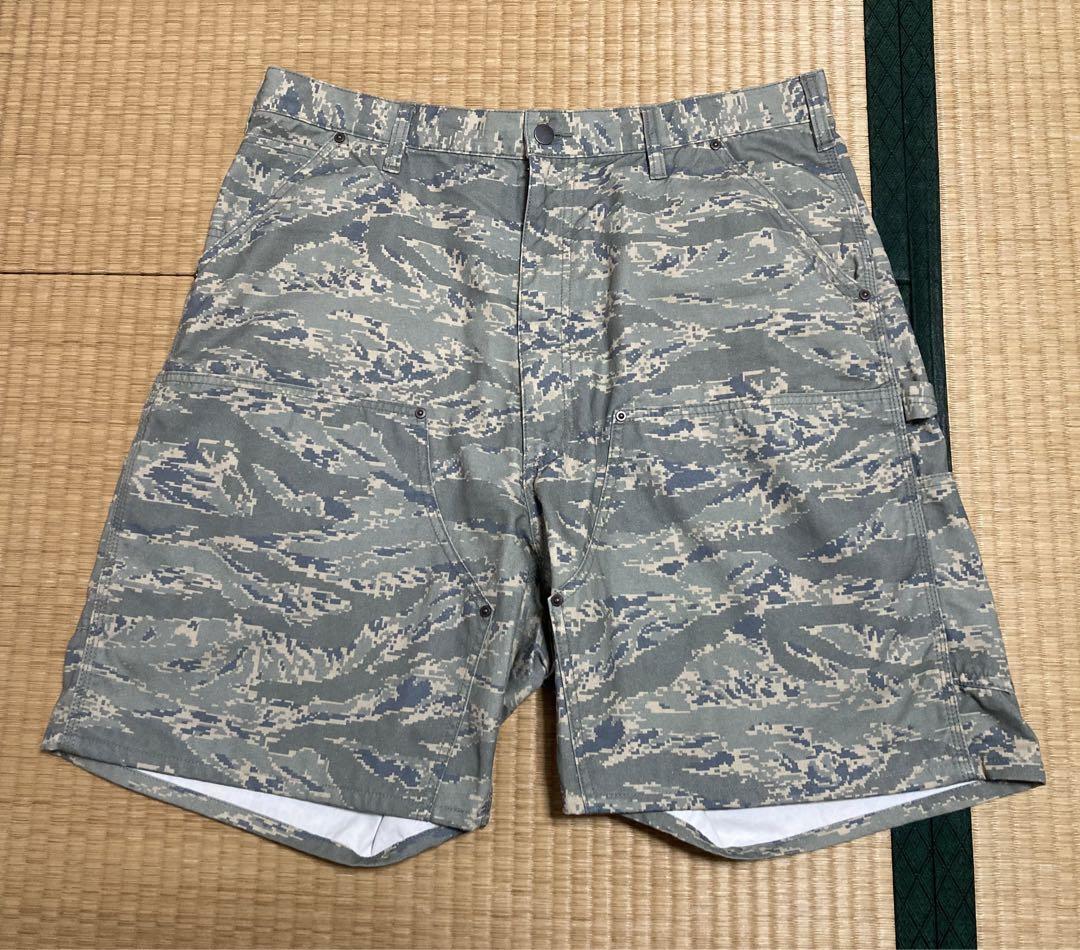 BEAMS ダブルニー ショートパンツ ビームス デジカモ XL