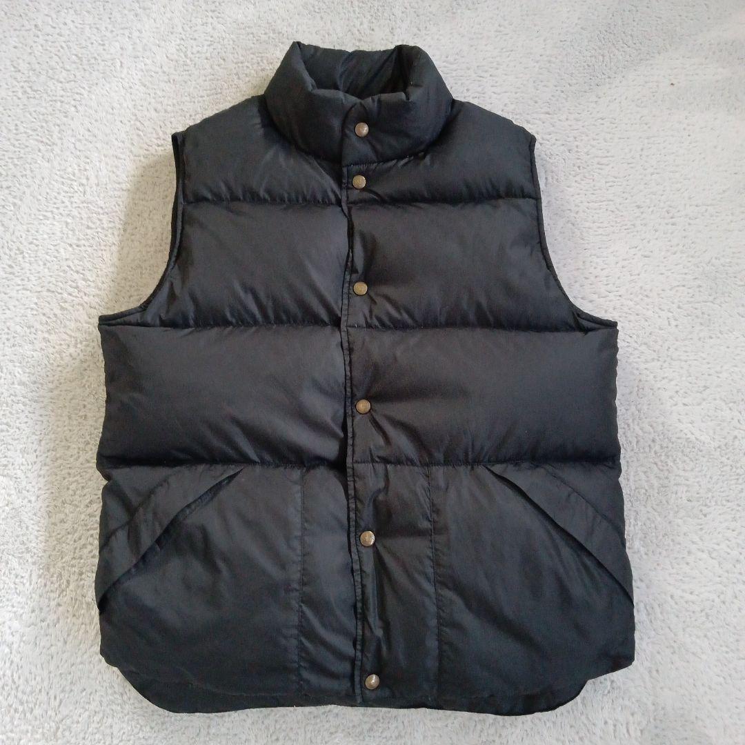80s 90s エルエルビーン ダウンベスト パッカブル ブラック ジャケット 80s 90s エルエルビーン ダウンベスト パッカブル ブラック