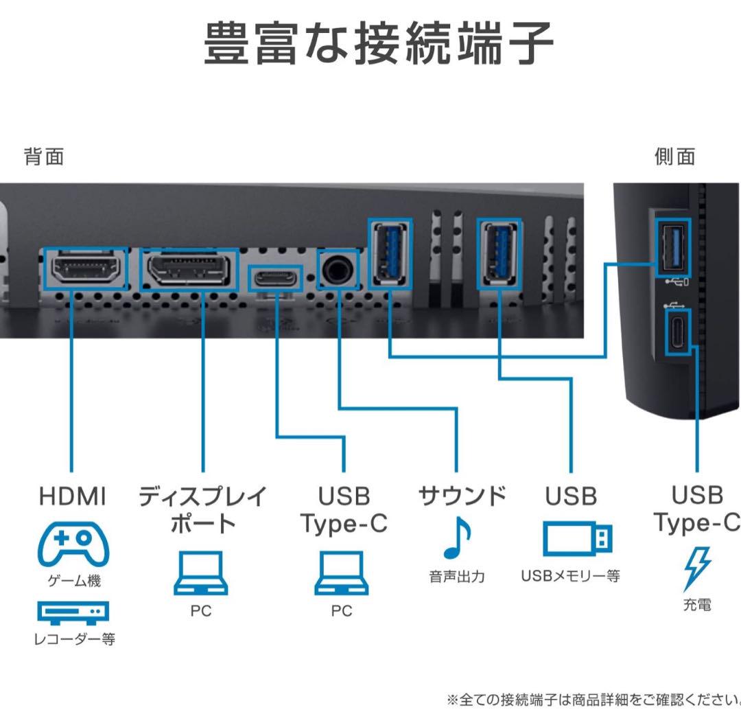 Dell U2720QM 27インチ 4Kモニター ディスプレイ 即日発送
