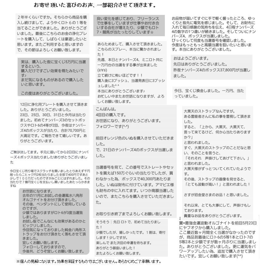 宝くじ高額当選祈願『金運アップブレスレット（宝くじ運特化）』実績多数あり16 宝くじ高額当選祈願『金運アップブレスレット（宝くじ運特化