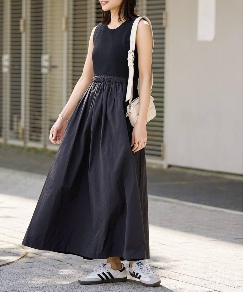JOURNAL STANDARD タフタコンビワンピース 画像3