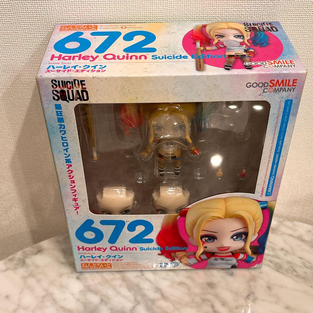 【新品未開封】ねんどろいど 672 ハーレイ・クイン スーサイド・エディション 新品未開封】ねんどろいど 672 ハーレイ・クイン スーサイド
