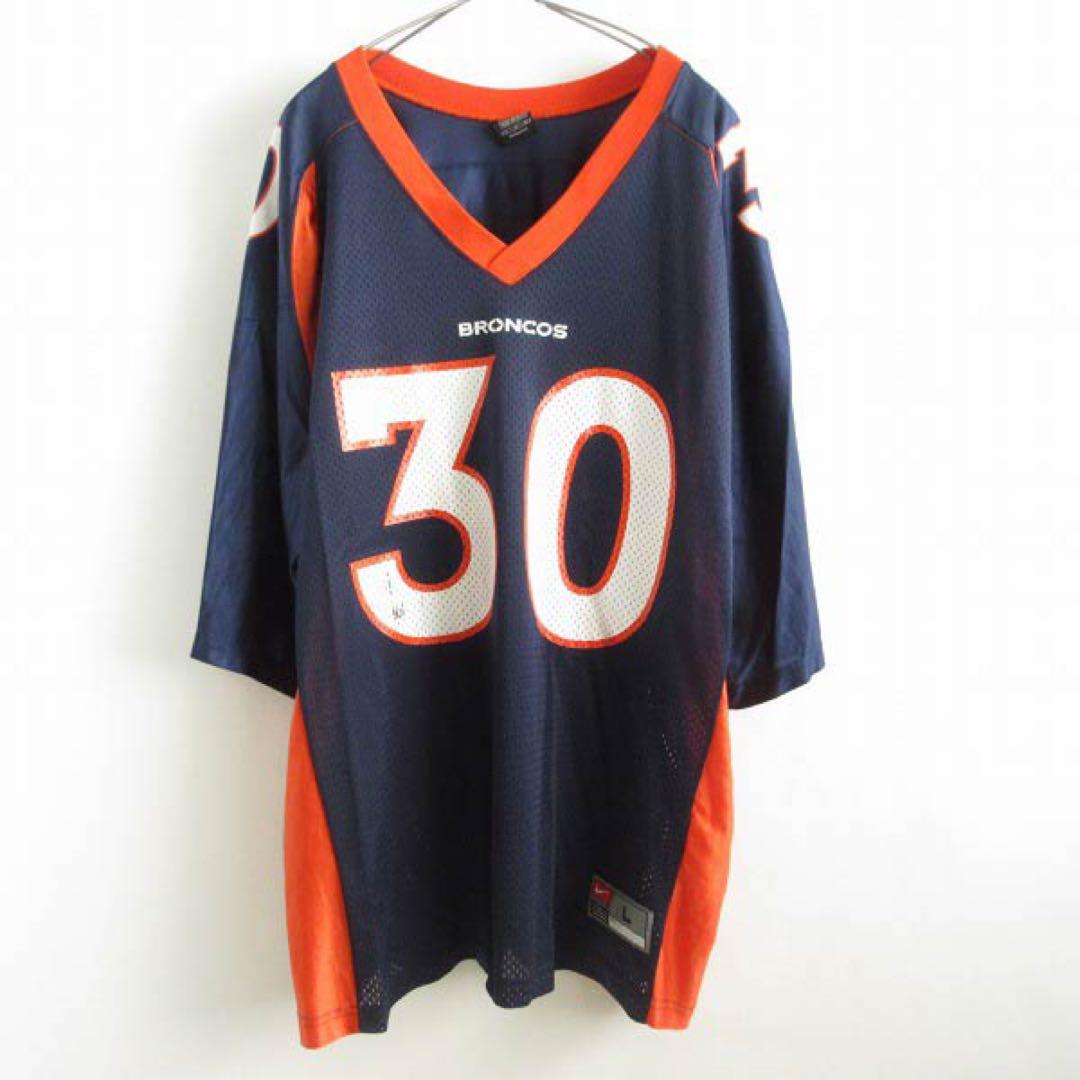 激安正規品 NFL 90's NIKE 新品 ブロンコス #51 モブレー