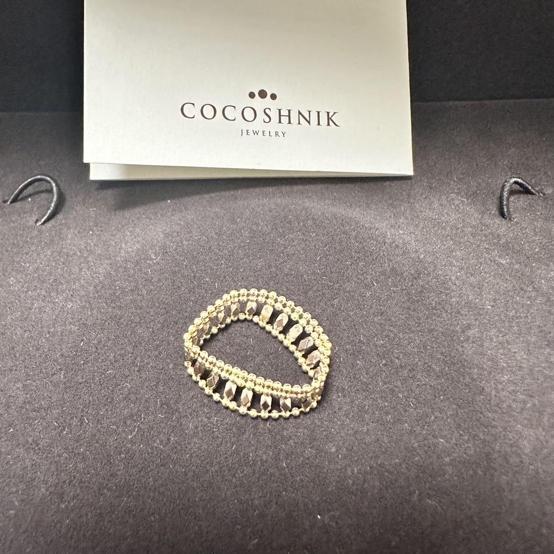 COCOSHNIK K10 ゴールドリング　サイズ15