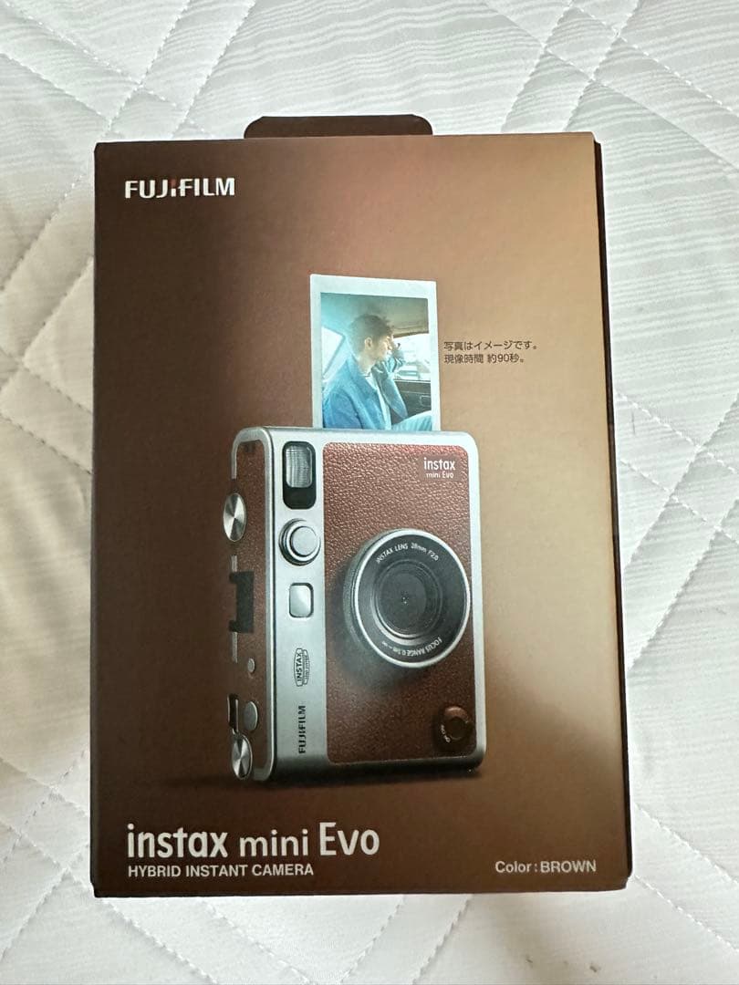 FUJIFILM instax mini Evo ブラウン