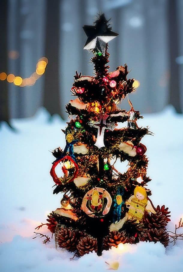 昭和レトロ クリスマスツリー セット目立った傷や汚れなし