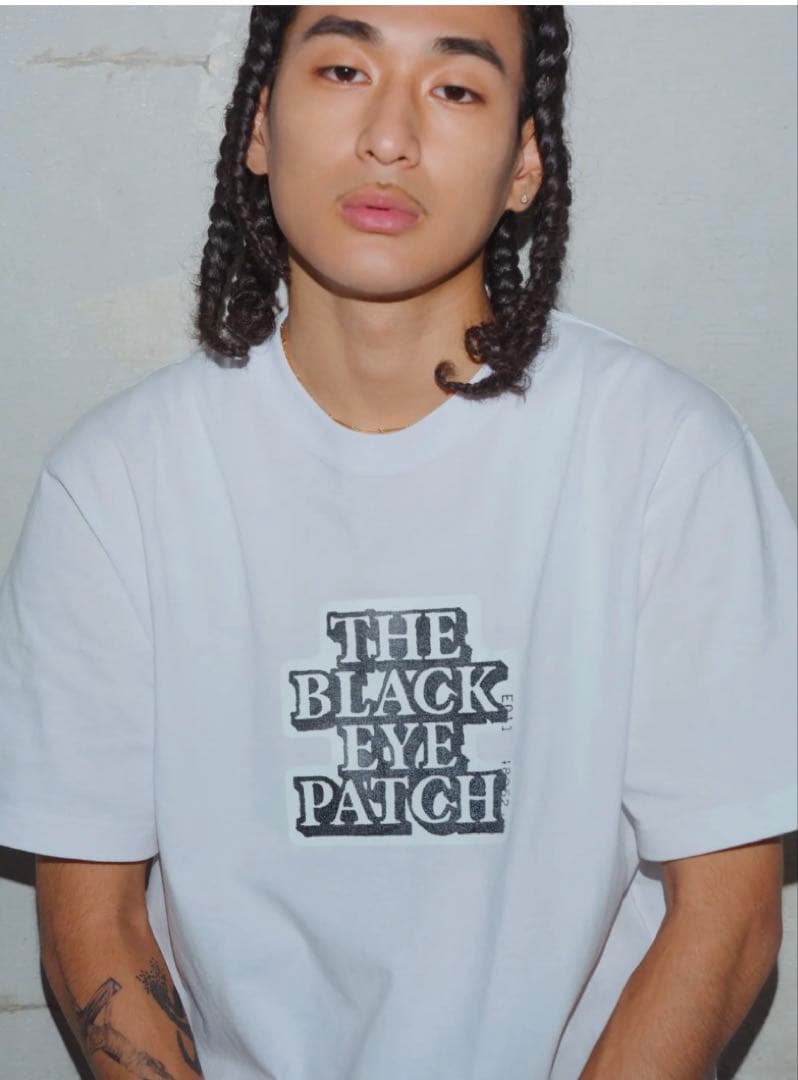 blackeyepatch OG LABEL TEE WHITE M