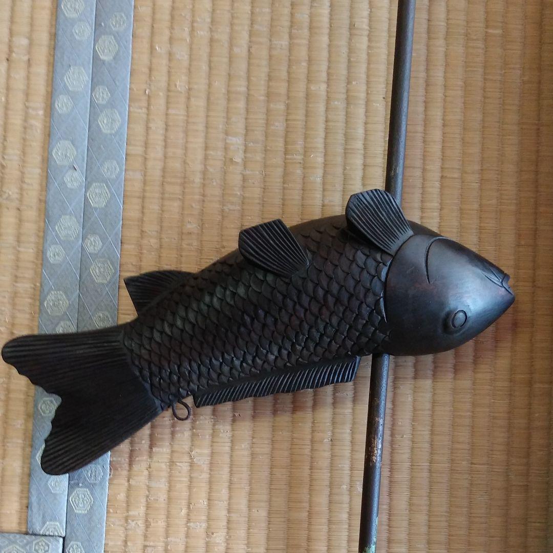 24H限定 いろりに使う 竹の長さ約155センチ木魚の長さ34センチ YmhBT-m42251441665 お得格安
