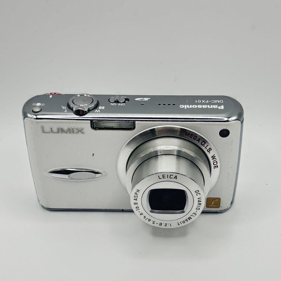 Panasonic LUMIX DMC-FX01 ホワイト バッテリー付