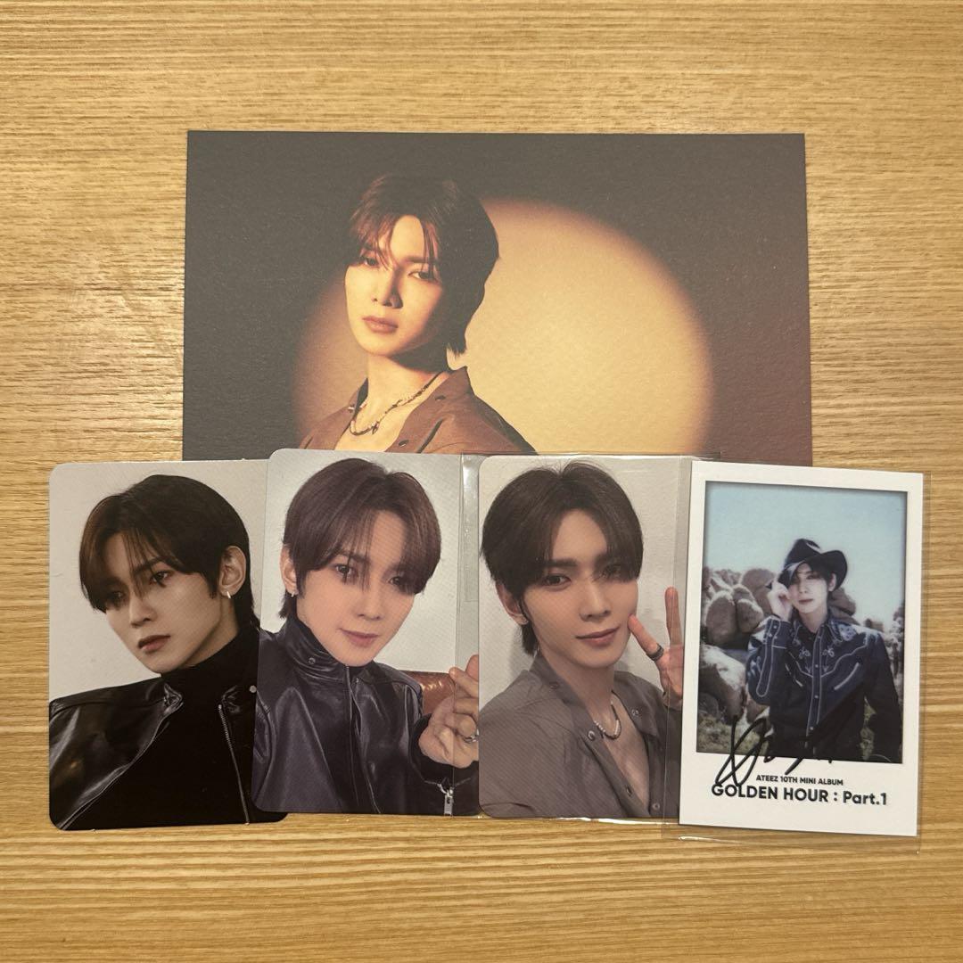 ateez ヨサン トレカ セット 5枚目まで写真あり