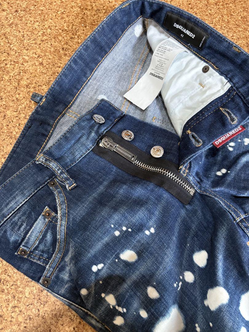 DSQUARED2 セクシーツイストブリーチスタイル✨洗練のビッグジップが珠玉❗️