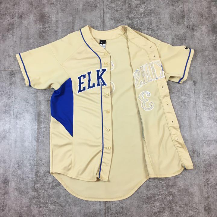 SALE人気セール 激レア ナイキ ベースボールシャツ 90s 古着 アーチロゴ刺繍 ナンバリング iZF6W-m42254547726 好評爆買い