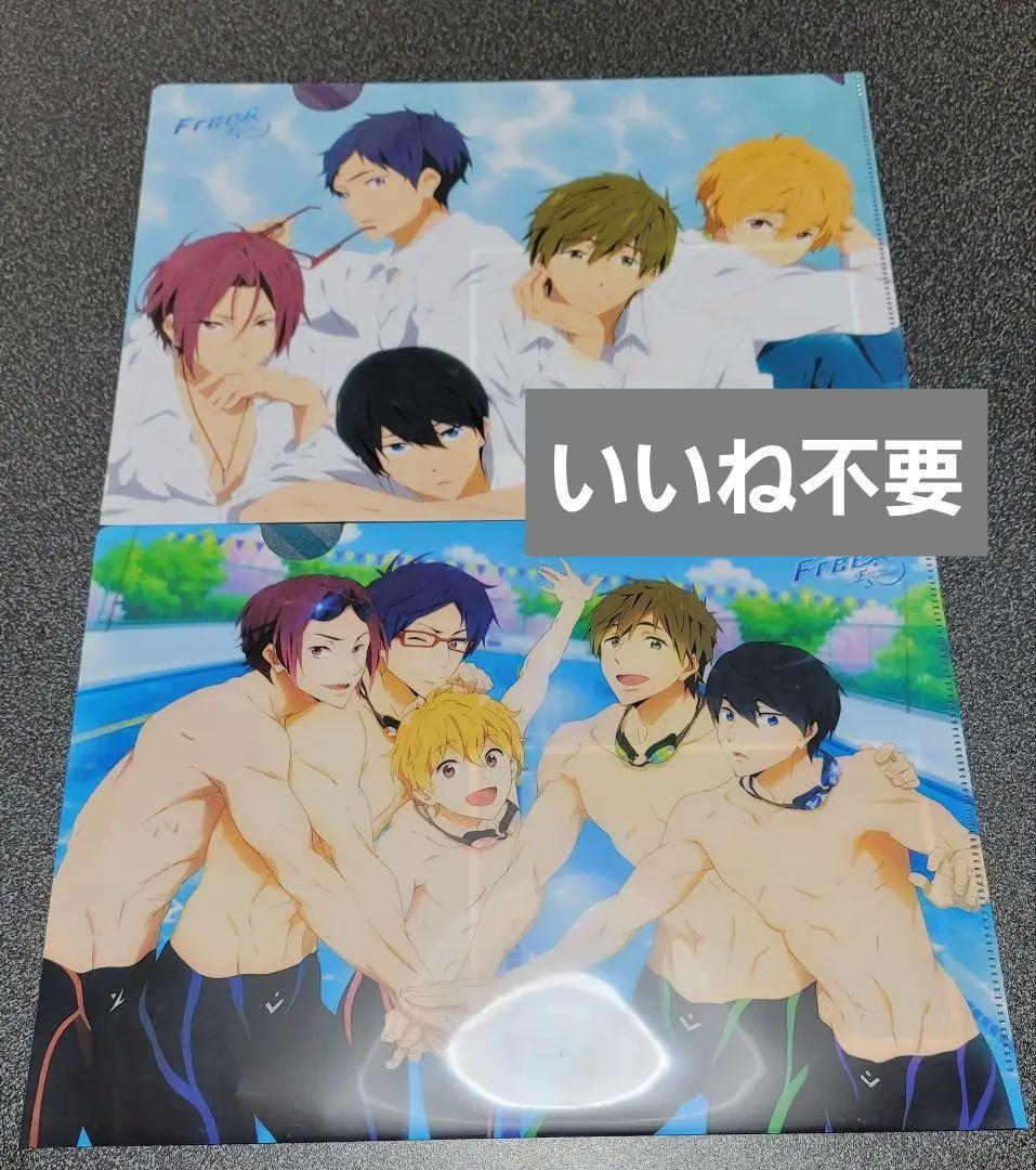 Free! 七瀬遙 橘真琴 葉月渚 松岡凛 竜ヶ崎怜 クリアファイル