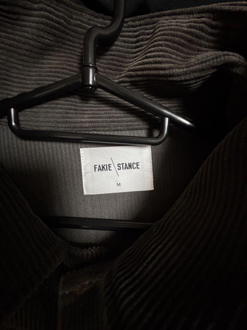 FAKIE STANCE グレー コーデュロイ カバーオール M
