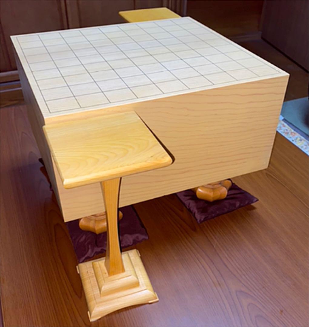 新榧5寸8分将棋盤 未使用 美品