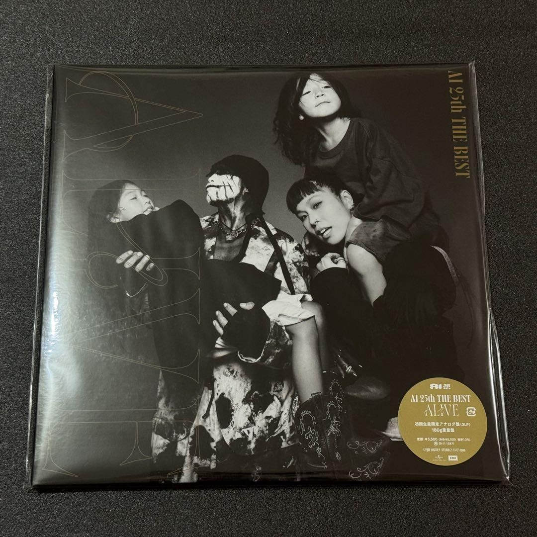 レコード AI 25th THE BEST ALIVE 2LP アナログ盤 - メルカリ