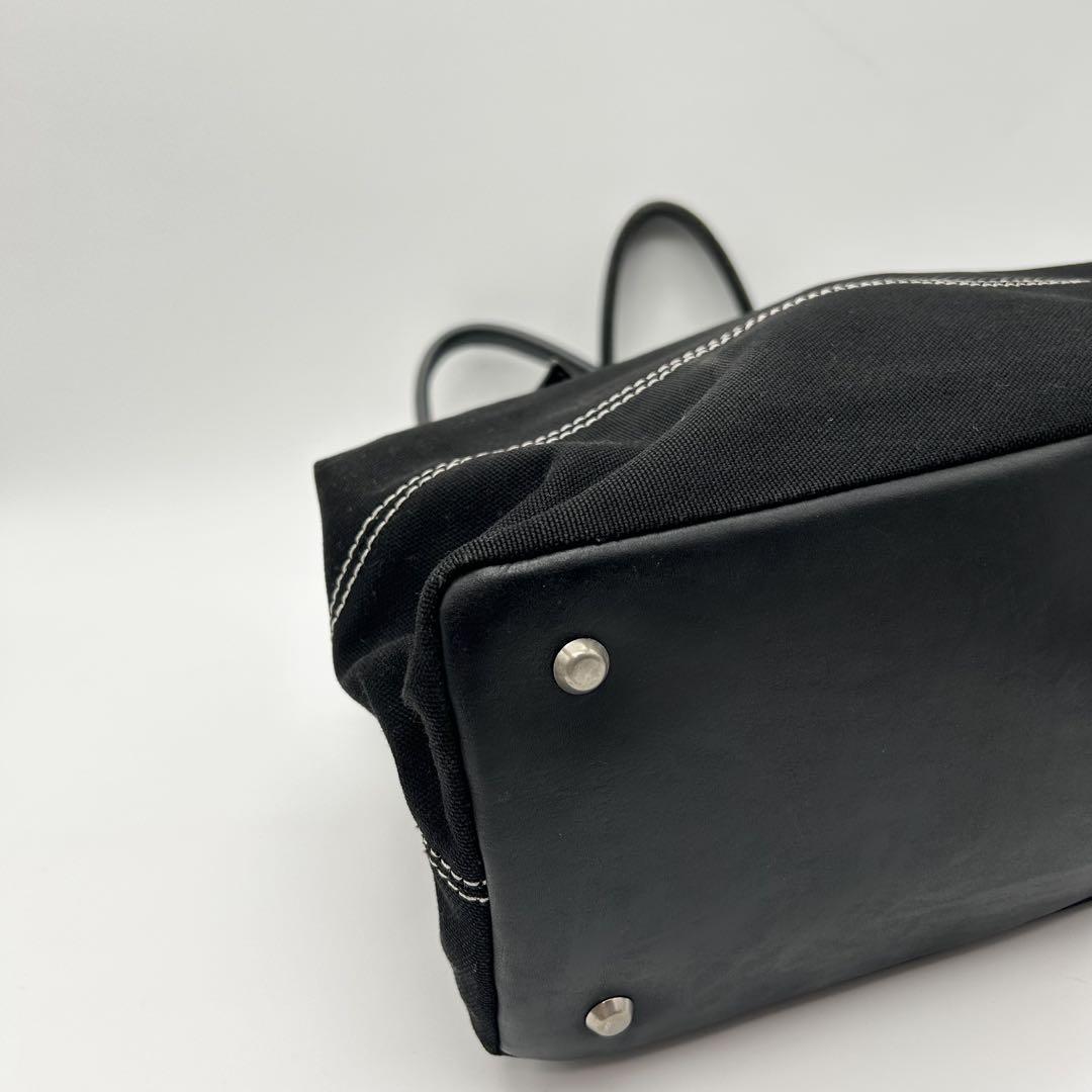 美品 ヴィヴィアンウエストウッド ブラックデニム トートバッグ オーブ