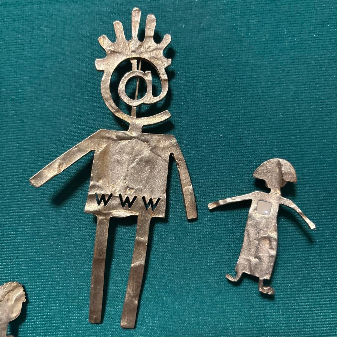 BICHE de BERE PARIS ブローチ 人形 5体まとめ BICHE de BERE PARIS ブローチ 人形 5体まとめ