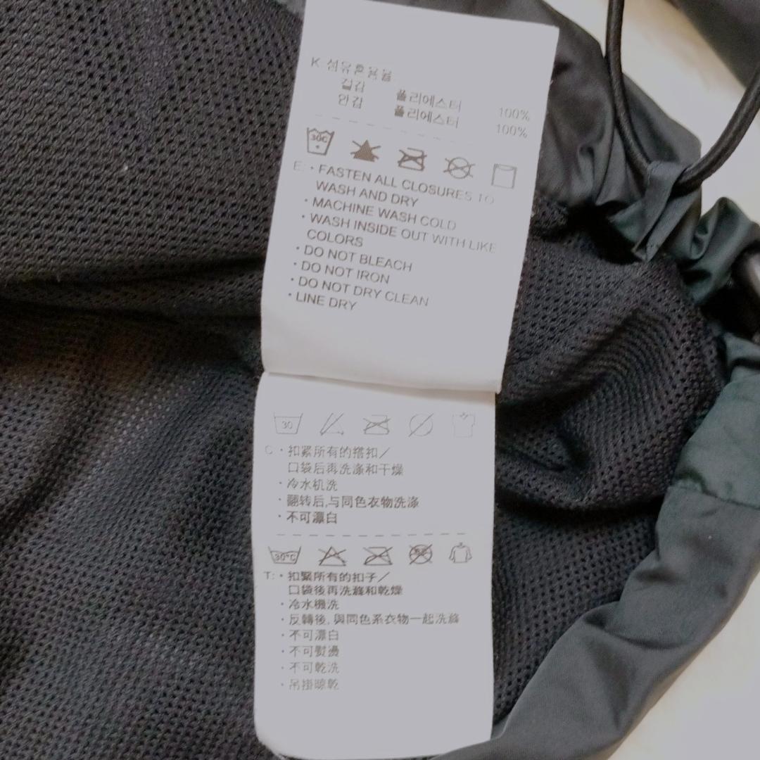 NIKE ゴルフ ナイロン プルオーバー ジャケット ブラック L