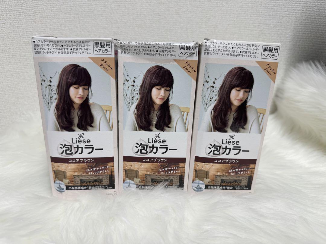 リーゼ 泡カラー ココアブラウン 108ml