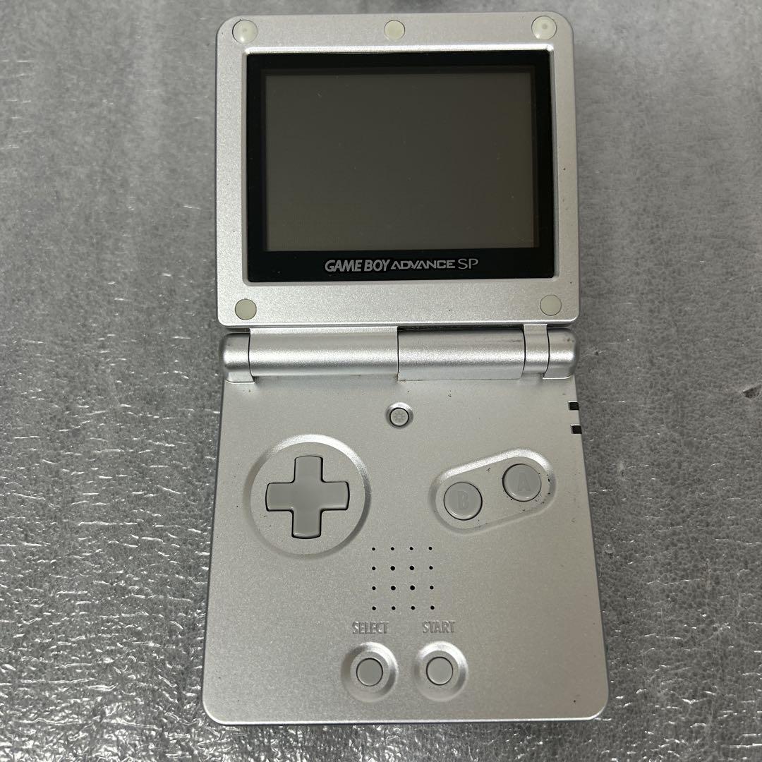 超美品！ GameBoy Advance 本体 プラチナシルバー ゲームボーイアドバンスSP本体 プラチナシルバー GBA Nintendo
