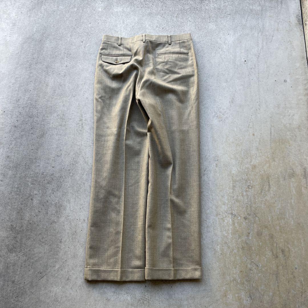 (古着)90s ツータックスラックス　パンツ　ストレート　ヴィンテージ