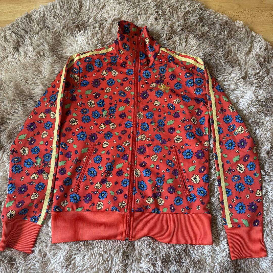 adidas 花柄ジャージ Mサイズ