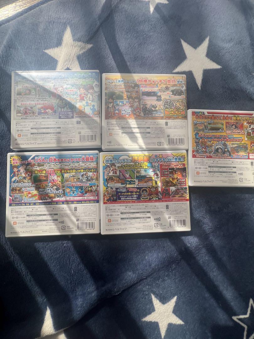 値下げ‼️妖怪ウォッチ ゲーム 5本セット