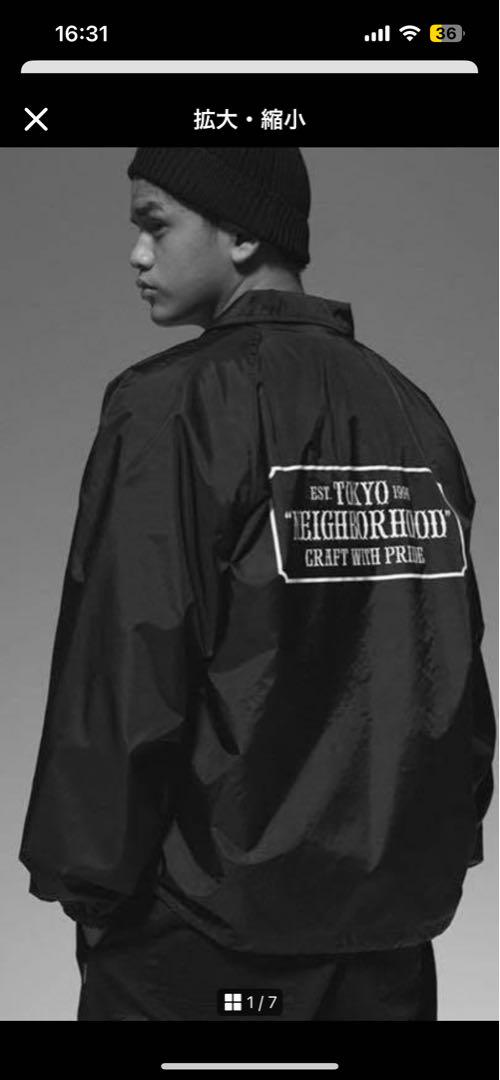 ネイバーフッド neighborhood 22ss N-JK コーチジャケット