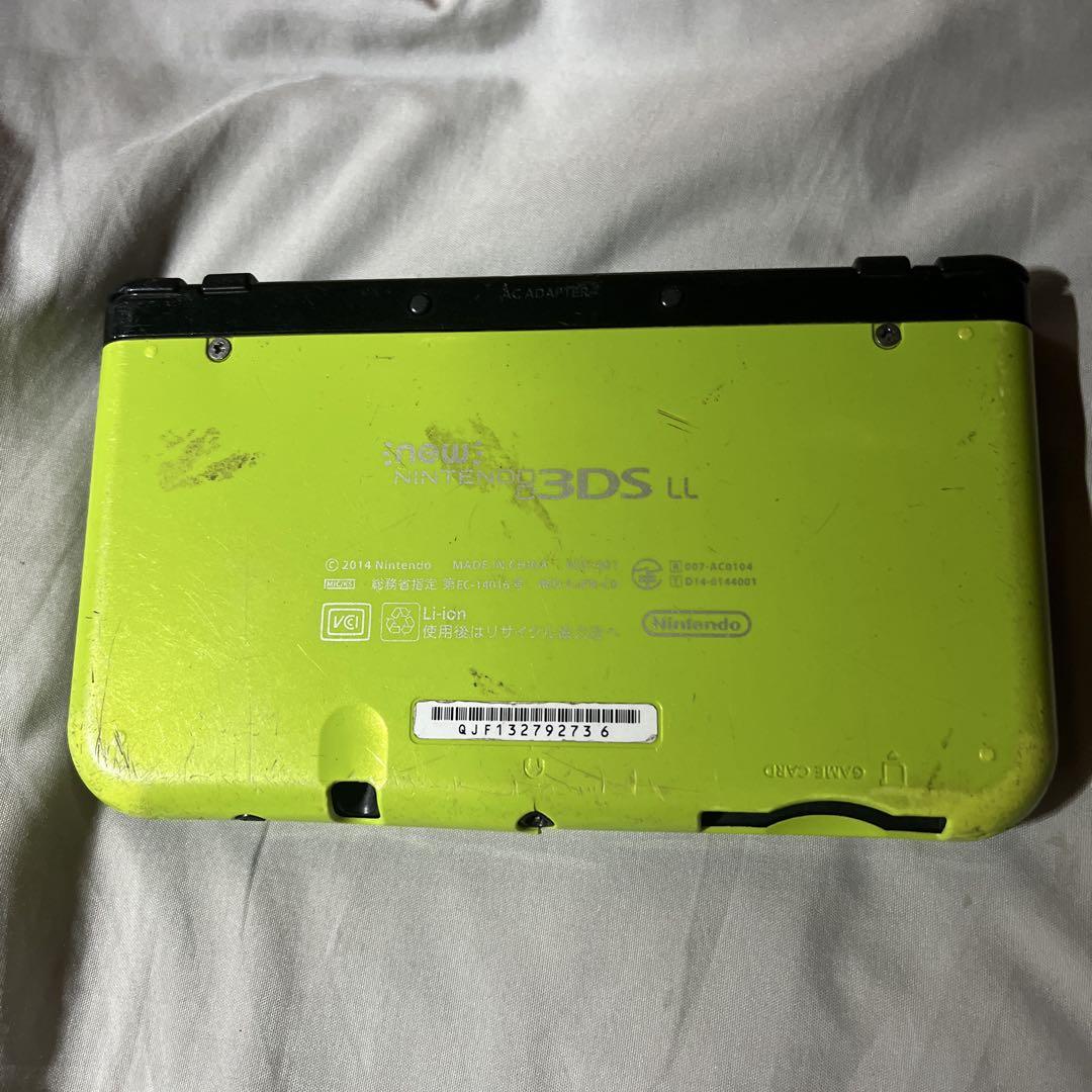 ニンテンドー3DS LL ライムブラック