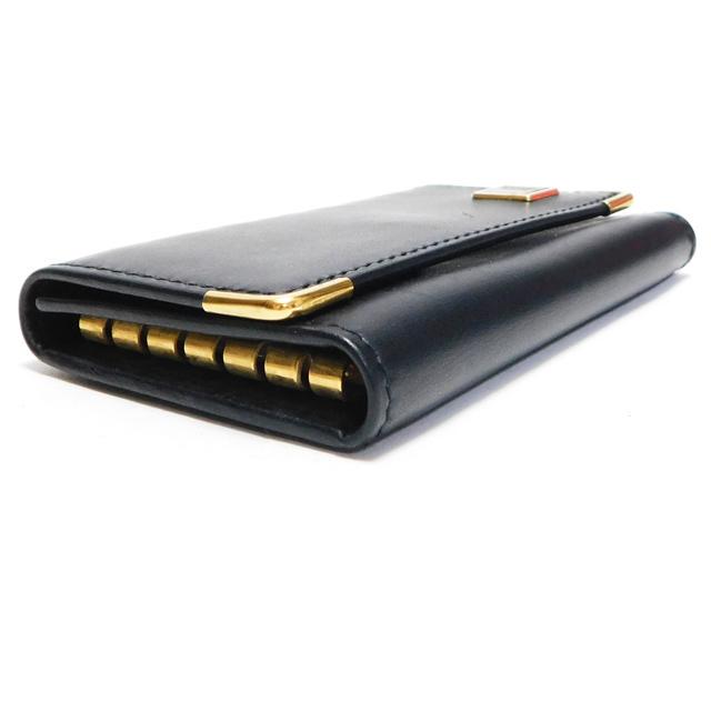 極美品dunhill ダンヒル ６連キーケース レザー 黒 イタリア製 メンズ