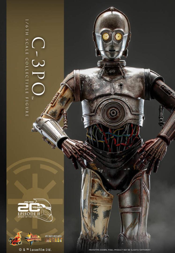 ホットトイズ 1/6 スター・ウォーズ エピソード2 クローンの攻撃 C-3PO