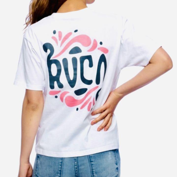 ショッピング卸し売り レディース RVCA ルーカ オシャレバックプリント tシャツ半袖 XS ショッピング卸し売り レディース RVCA ルーカ オシャレバックプリント tシャツ半袖 XS