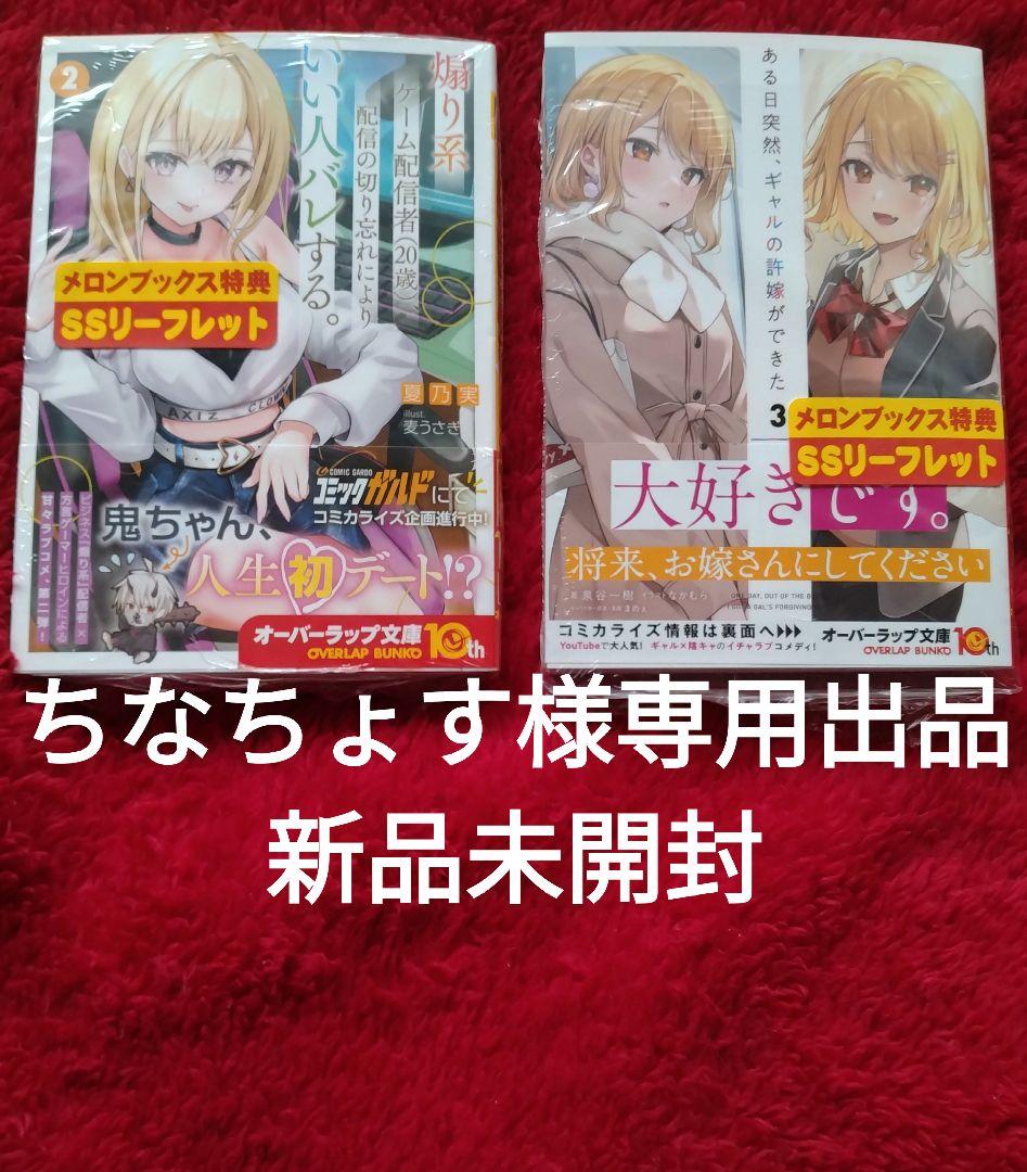 ちなちょす様専用出品 ラノベ2冊セット by メルカリ