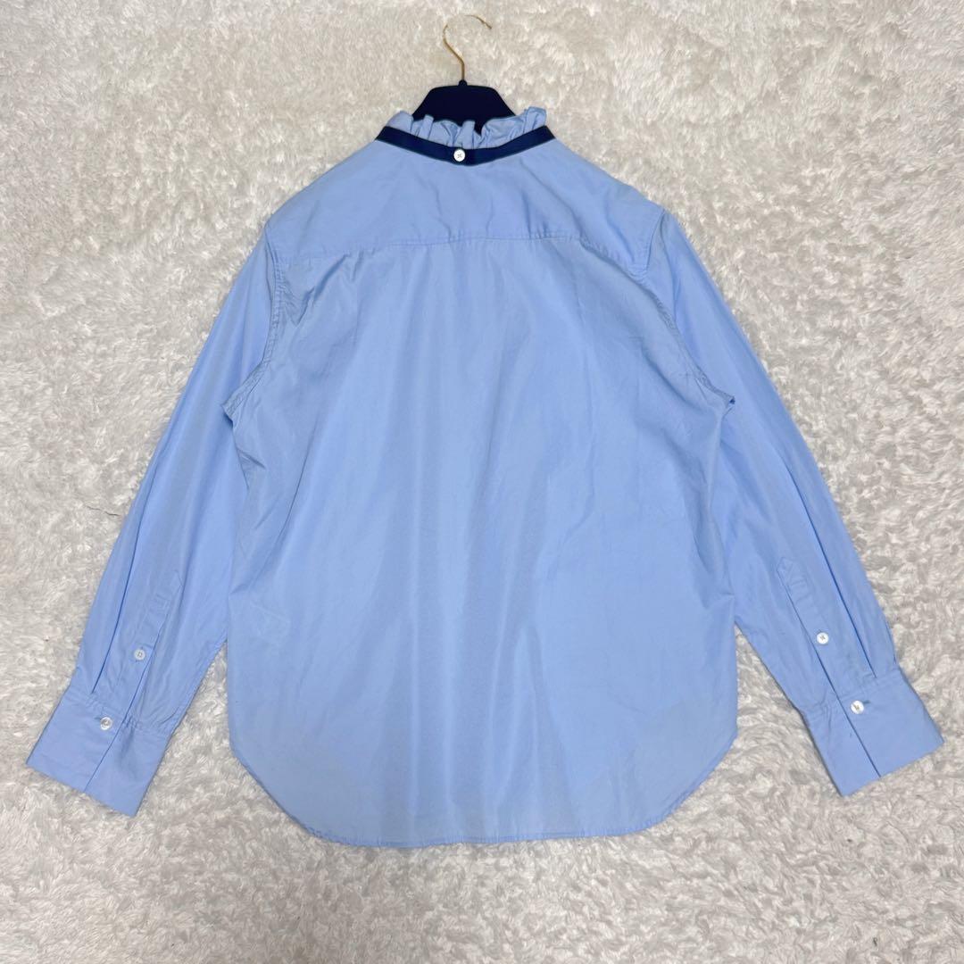 美品 UNITED ARROWS フリル リボン ボウタイブラウス 定価1.9