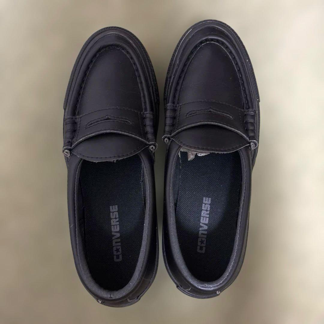 未使用【CONVERSE⭐︎ALL STAR】チャンクローファー　厚底　完売　靴