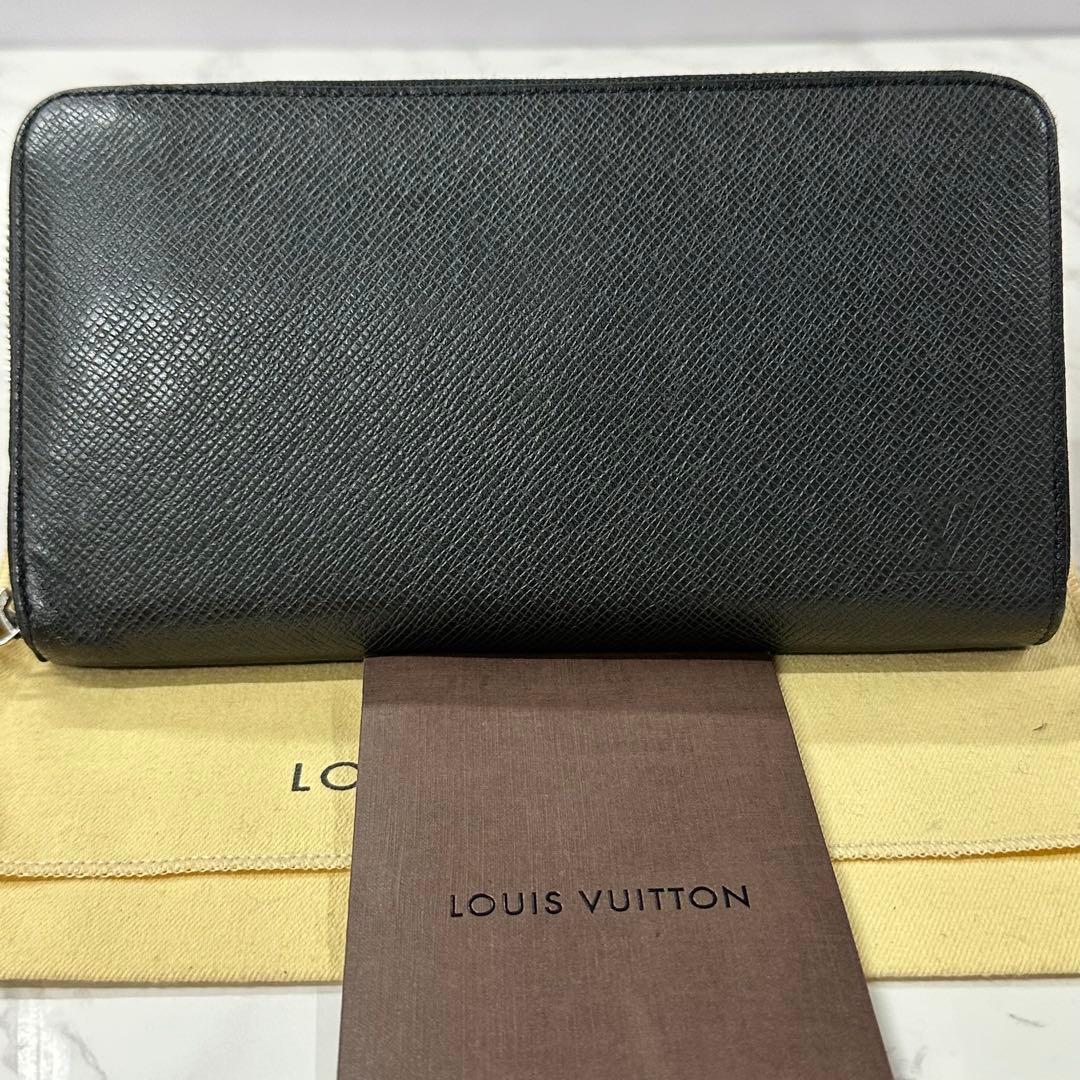 新品同様‼️ ルイヴィトン　タイガ　長財布　ジッピーウォレット　オーガナイザー