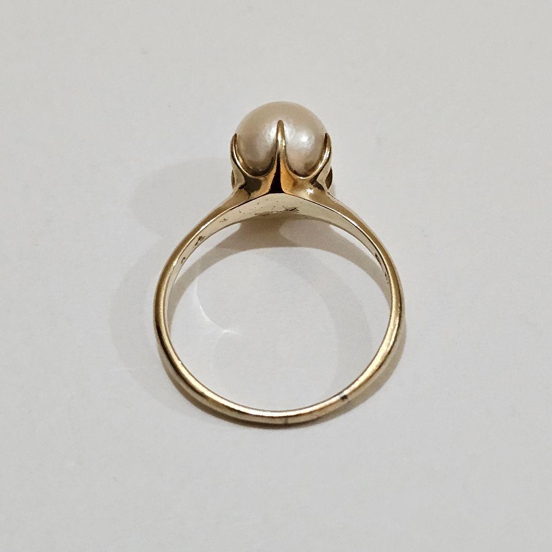 1847 ミキモトパールリングK14YGイエローゴールド14号8.1mm 1847 ミキモトパールリングK14YGイエローゴールド14号8.1mm