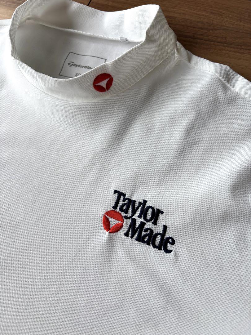 テーラーメイド Taylor Made 半袖モックシャツ XL ホワイト テーラーメイド Taylor Made 半袖モックシャツ XL ホワイト