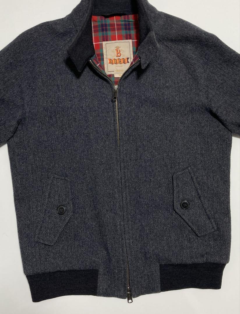 BARACUTA ジャケット 36 ダークネイビー