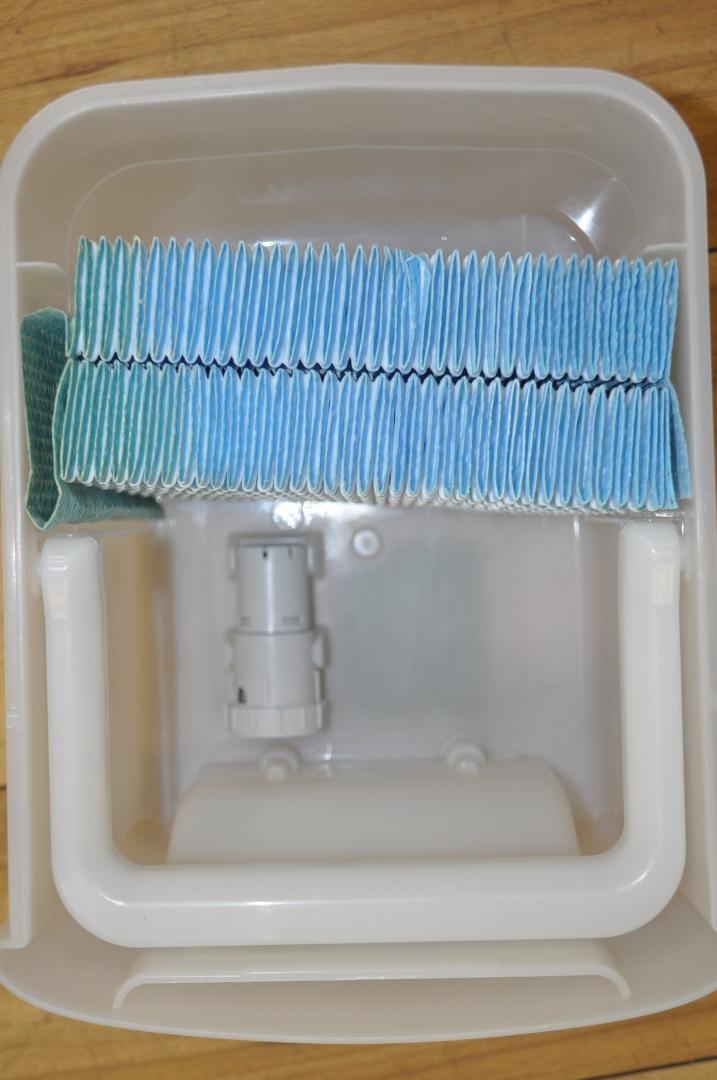SHARP シャープ 加熱気化式加湿器 HV-J75-W 未使用フィルター付き