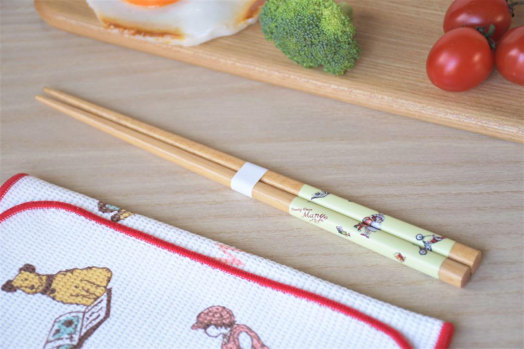 マニー プチメゾン  オリジナルお箸天然木日本製新品