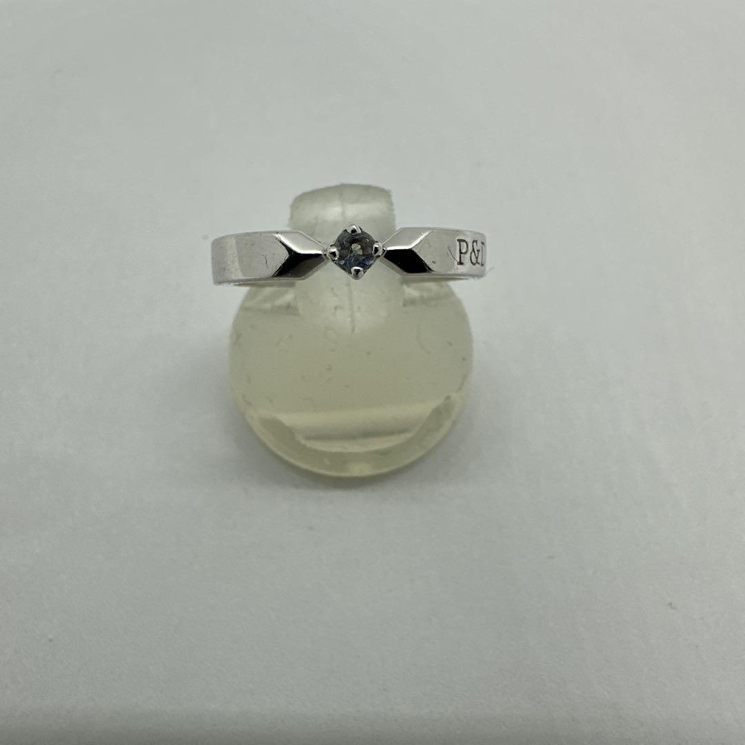 【HM110】K10WG リング　２.４ｇ　PINKY&DIANNE