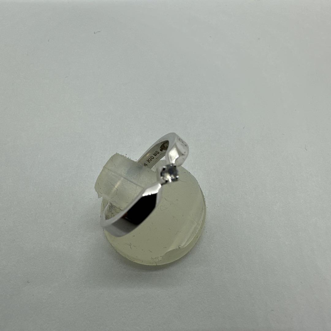 【HM110】K10WG リング　２.４ｇ　PINKY&DIANNE