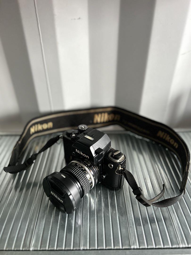 Nikon F2 + KENKO 28mm f/2.8レンズ