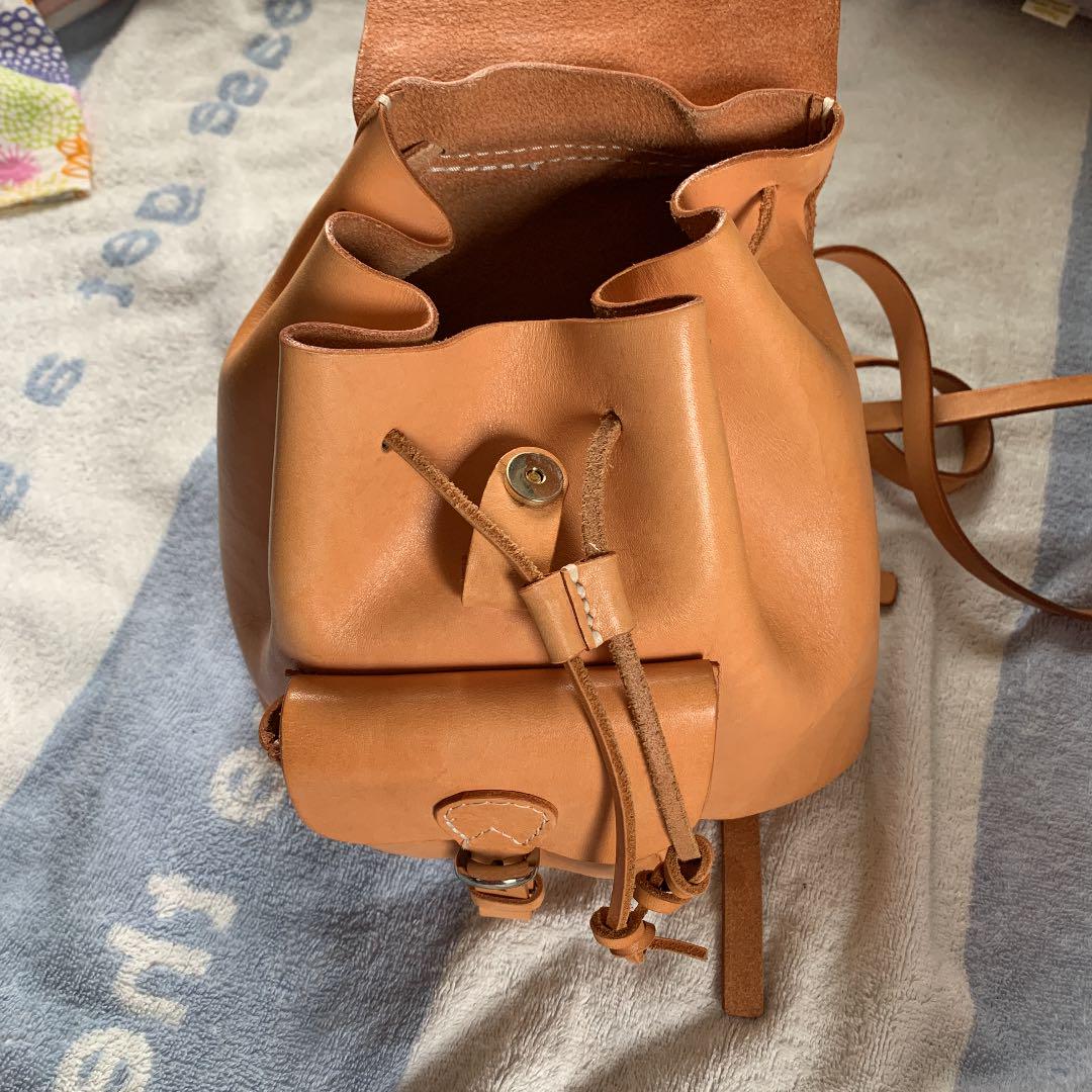 人気SALE新品 フクロウ様専用です ヌメ革 お値下げ muh1i-m42284950818 ハンドメイド リュック 通販大特価