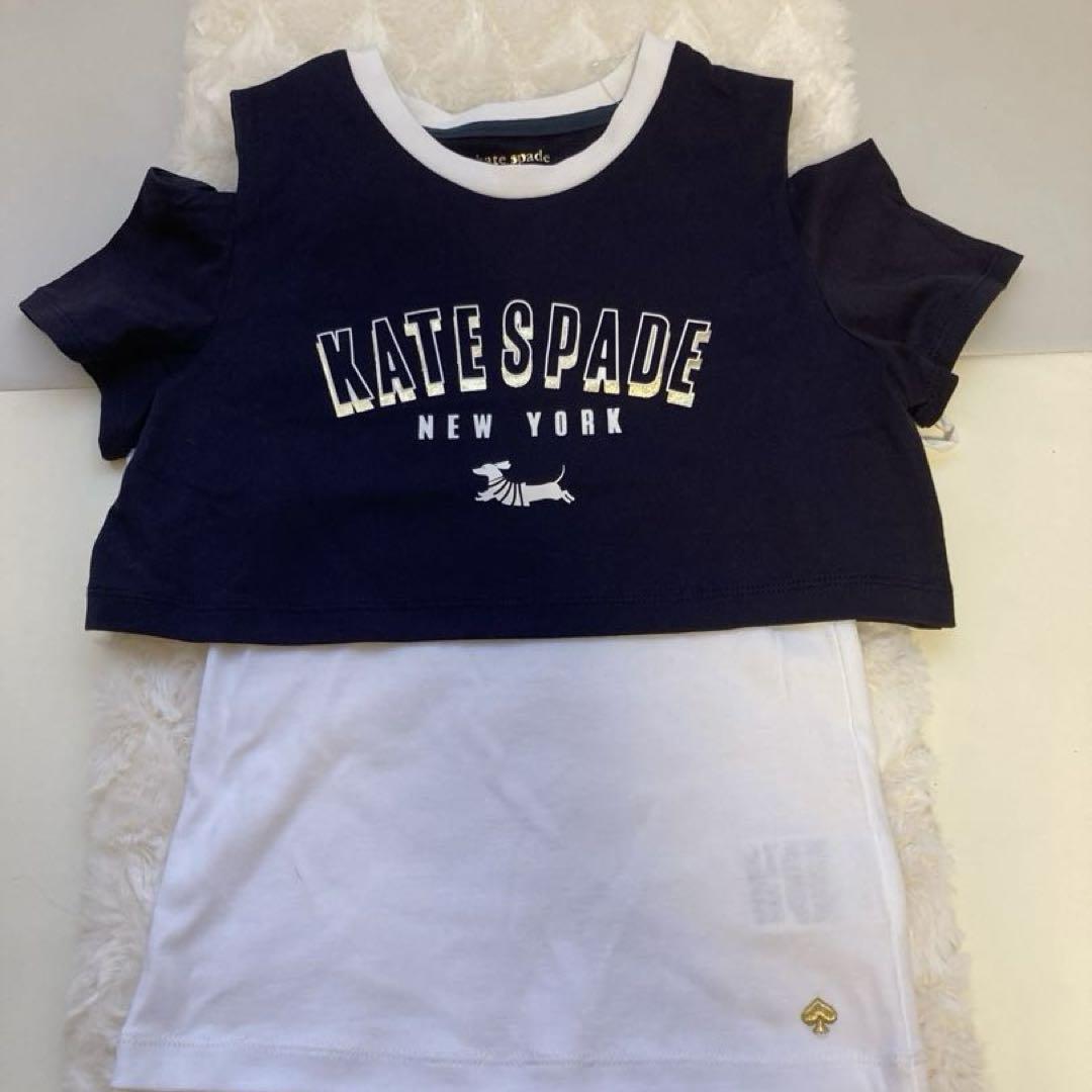 kate spade NEW YORK 130㎝ 6着セット BOX付】ボウ長袖TシャツBOXセット（ベビーギフト）｜kate spade