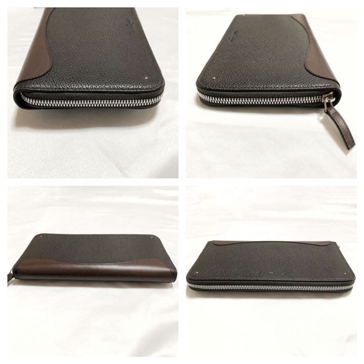 ✴️大容量✴️ サルヴァトーレ フェラガモ レザー ラウンドファスナー 長財布